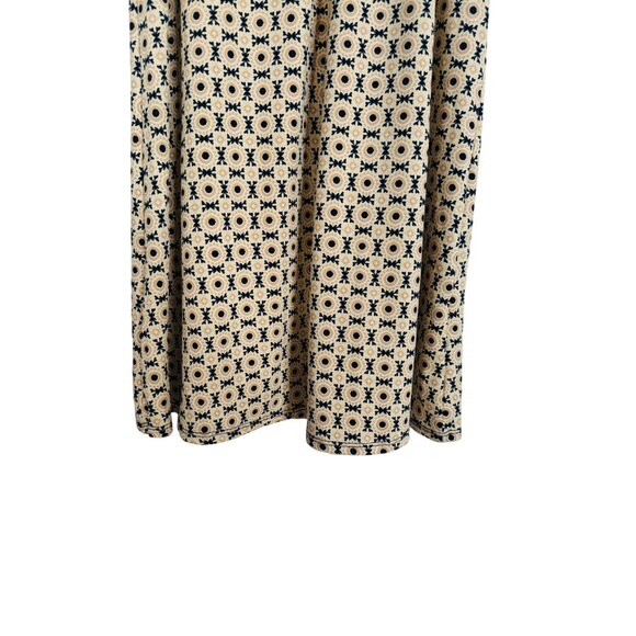 2/$25 Per Seption Concept Medium Geometric Print Sleeveless Dress Lightweight - Picture 9 of 12